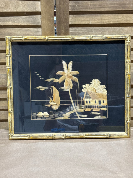 (A) Maylay Straw Art