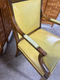 Baker Leather Arm Chair