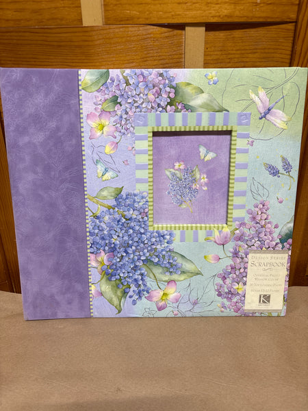 K & Co Hydrangea Scrapbook