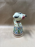 Folk Art Toledo Bull Pottery Pitcher