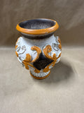 3D Floral Pottery Vase