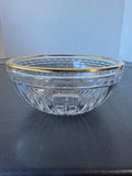 Waterford Marquis Crystal Hanover Gold Bowl