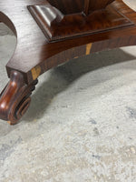 Antique Accent Table on Casters
