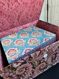 Pair of Paisley Decorative Storage Boxes