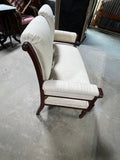 Settee and Footstool with Storage