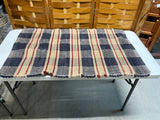 Woven Plaid Rug (C) 39"x24"