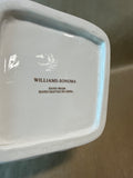 White Ceramic Woven Basket - Williams Sonoma