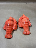 Red Lobster Pair Of Salt And Pepper Shakers