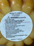 Novelty Pumpkin Candles, 2 pc