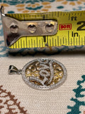 Sterling & Vermeil LOVE Pendant