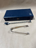 2 Piece Bellini Silver Plate Cocktail Set With Case