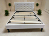 Zinus Inc. Queen Bed with Rails and Slats