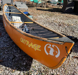 Outrage Mad River 12.5FT Canoe with Pair of Carlisle Oars