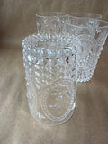 Set Of 4 Clear Drinking Glasses READ DESCRIPTION