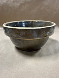 (C) Small Earth Tone Stoneware Pottery Bowl