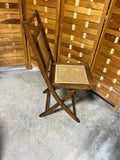 Lightweight Folding Cane Chair