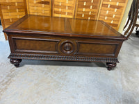 Ethan Allen Coffee Table with 2 End Drawers***HEAVY ITEM***