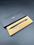 (B) Black And Gold Matte Cross Pen With Case WORKS // 2 Available // *** PRICED INDIVIDUALLY ***