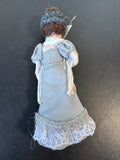 (L) Dolley Madison 2014 Signed Colonial Williamsburg Gladys Boalt Hand Made Ornament