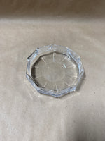 Round Clear Glass Trinket Dish // 4 Available // *** PRICED INDIVIDUALLY ***