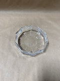 Round Clear Glass Trinket Dish // 4 Available // *** PRICED INDIVIDUALLY ***