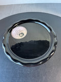 Witch Crafter’s Black Ceramic Decorative Halloween Pedestal Stand