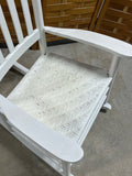 White Painted Rocking Chair