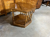 Ethan Allen Hexagon Side Table