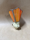 Orange Tone Stained Glass Nightlight WORKS