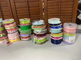 Ribbon Lot C, 50+ rolls