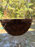 Hanging Wire 14”  Basket w/Liner (Two Available)