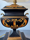 Chelsea House Style Heavyweight Neoclassical Urn on Book Stack Table Lamp (WORKS) AS IS (READ DESCRIPTION CAREFULLY)