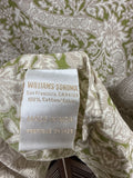 Green And Beige Williams Sonoma Round Table Cloth