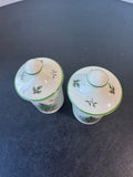 2-Piece Spode Christmas Tree Lidded Spice Jar Set