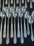 64-Piece Stieff Sterling Silver Monogrammed Flatware