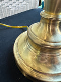 Pair of Lightweight Brass Table Lamps (WORKS)