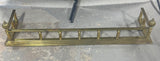 Brass Vintage Fireplace Fender