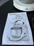 Sunbeam Mixmaster Heritage Series Electric Stand Mixer with Bowls, Attachments & Manual