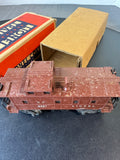 No. 2357 Brown Stack Caboose Vintage Lionel Train for “O” Gauge Track with Box & Box Liner