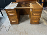 Oak Desk, Some Assembly Required ***HEAVY ITEM***READ DETAILS ON PICK UP POLICY***