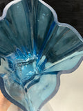 Blue Glass Vase