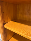Oak Bookcase with Adjustable Shelves