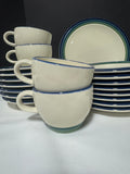 41-Piece Pfaltzgraff Ocean Breeze Stoneware China Set