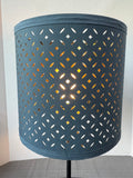 IKEA NYMÖ Metal Table Lamp with Perforated Shade (WORKS)