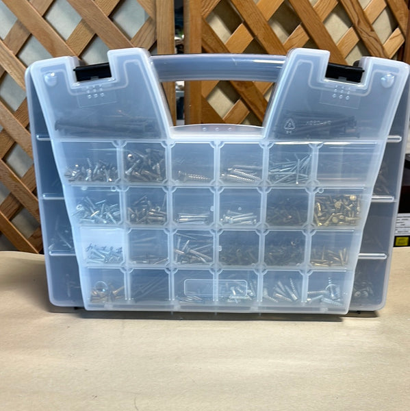 Ace Storage Container with Lots of Screws