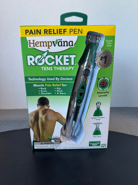 Sealed Hempvana Rocket Tens Therapy Pain Relief Pen