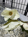 Assorted Faux Floral Holiday Decor