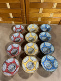Red/Yellow/Blue Small Bowls, set of 12