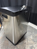 iTouchless Stainless Steel Dual Compartment Step Trashcan & Recycling Station