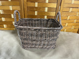 Wicker Basket with Side Handles (J)